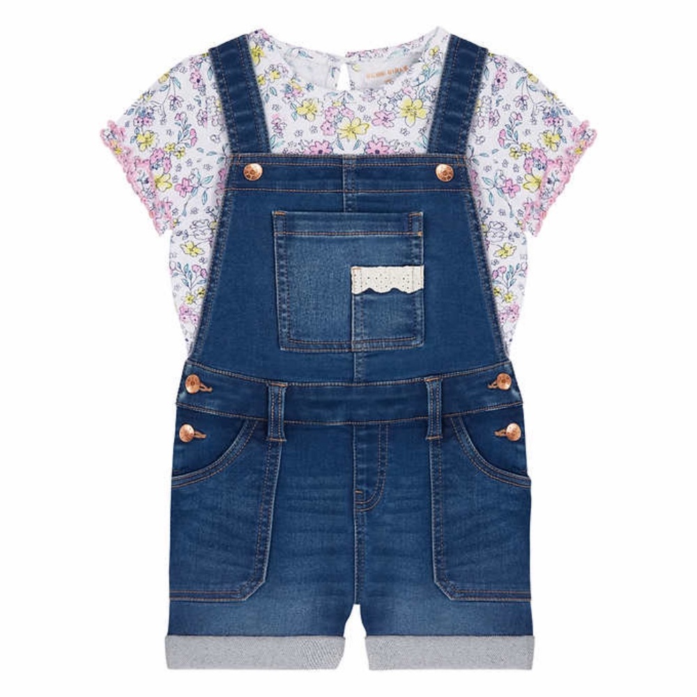 BCBG Girls Kids' Shortall Set